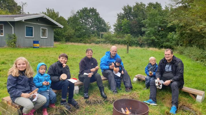Hygge ved bålet 