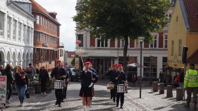 Odense Tamburkorps der marcherer
